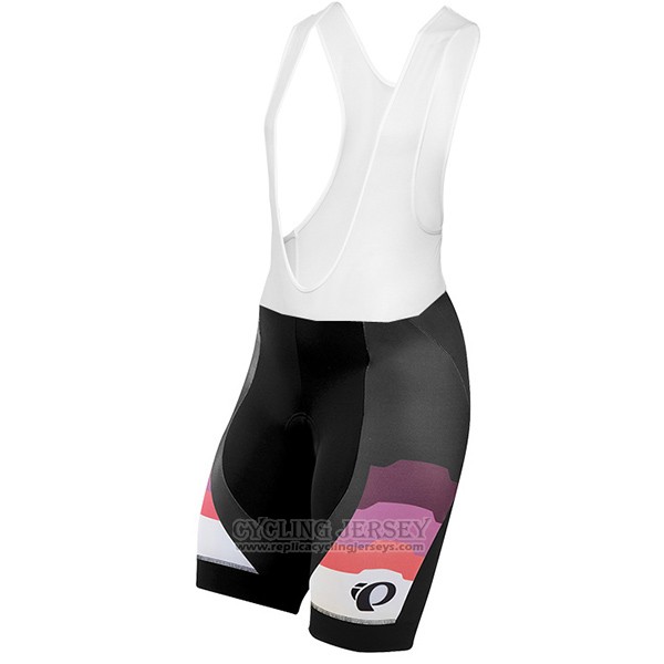 2016 Cycling Jersey Women Pearl Izumi Black and Purple Short Sleeve and Bib Short